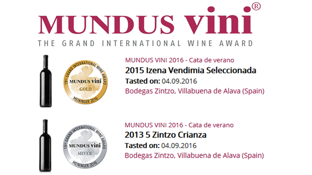 ¡Medallas en los premios Mundus Vini para Bodegas Zintzo!