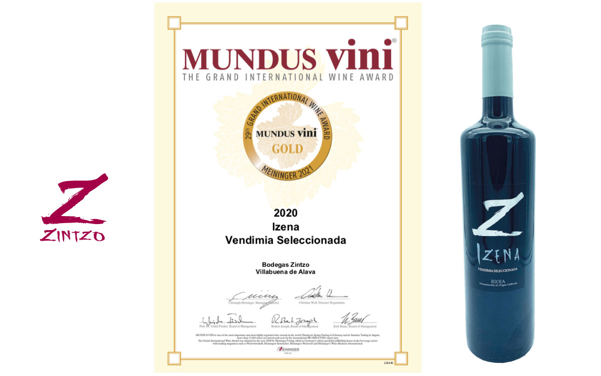 Medalla de oro en Grand International Wine Award Mundus Vini 2021