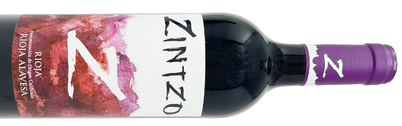 vino de Rioja Alavesa tinto joven Bodegas Zintzo